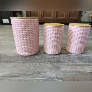Pink Canaster Set